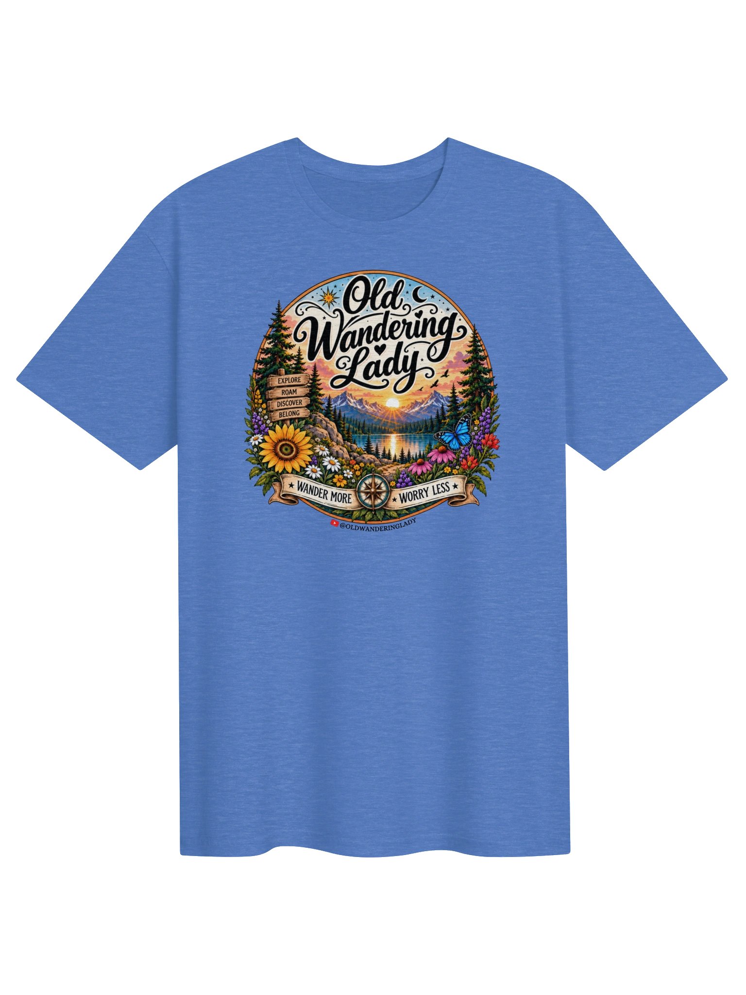 Old Wandering Lady Tee product image (1)