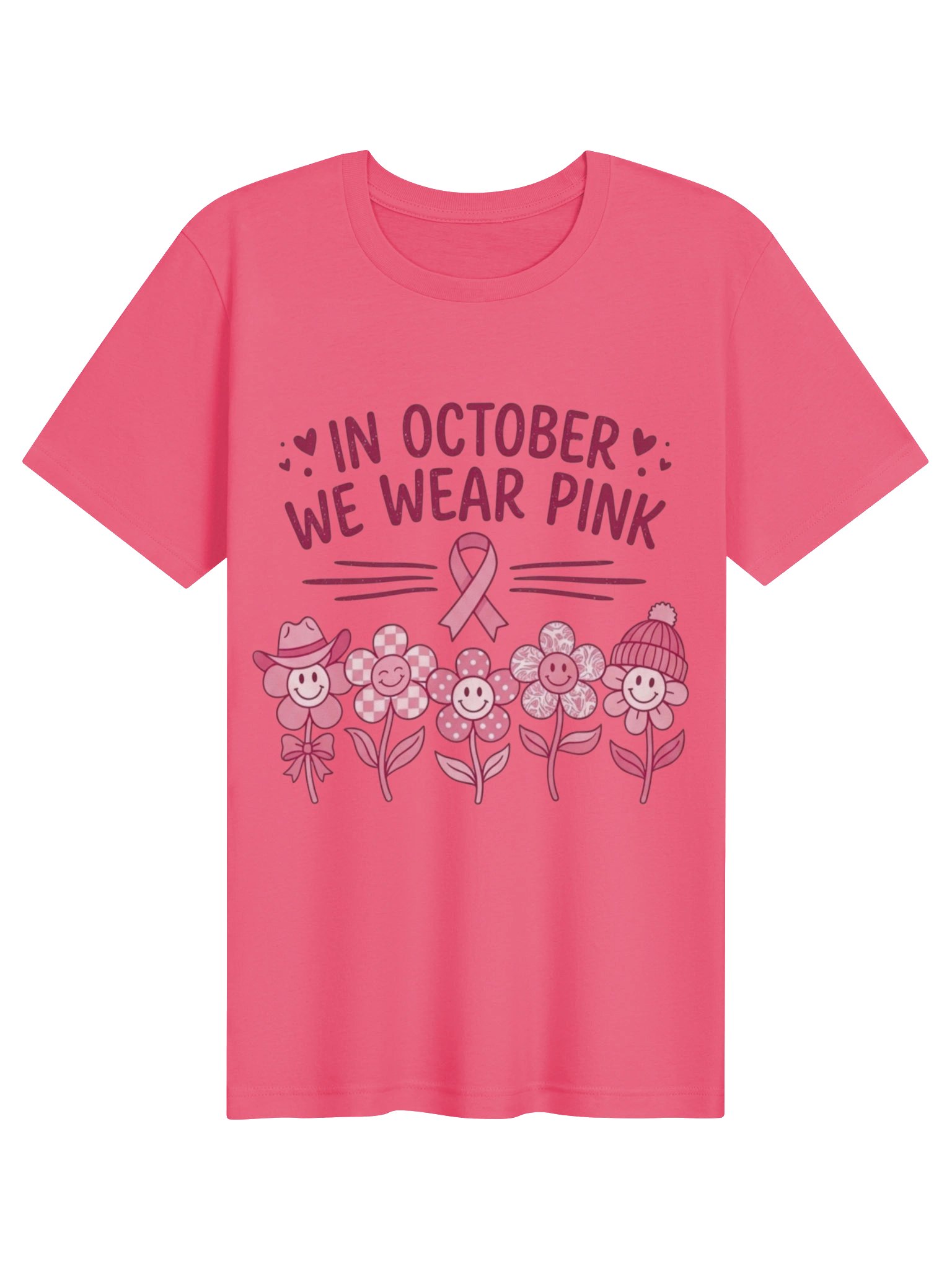 Vintage Breast Cancer Awareness T-Shirt product image (4)