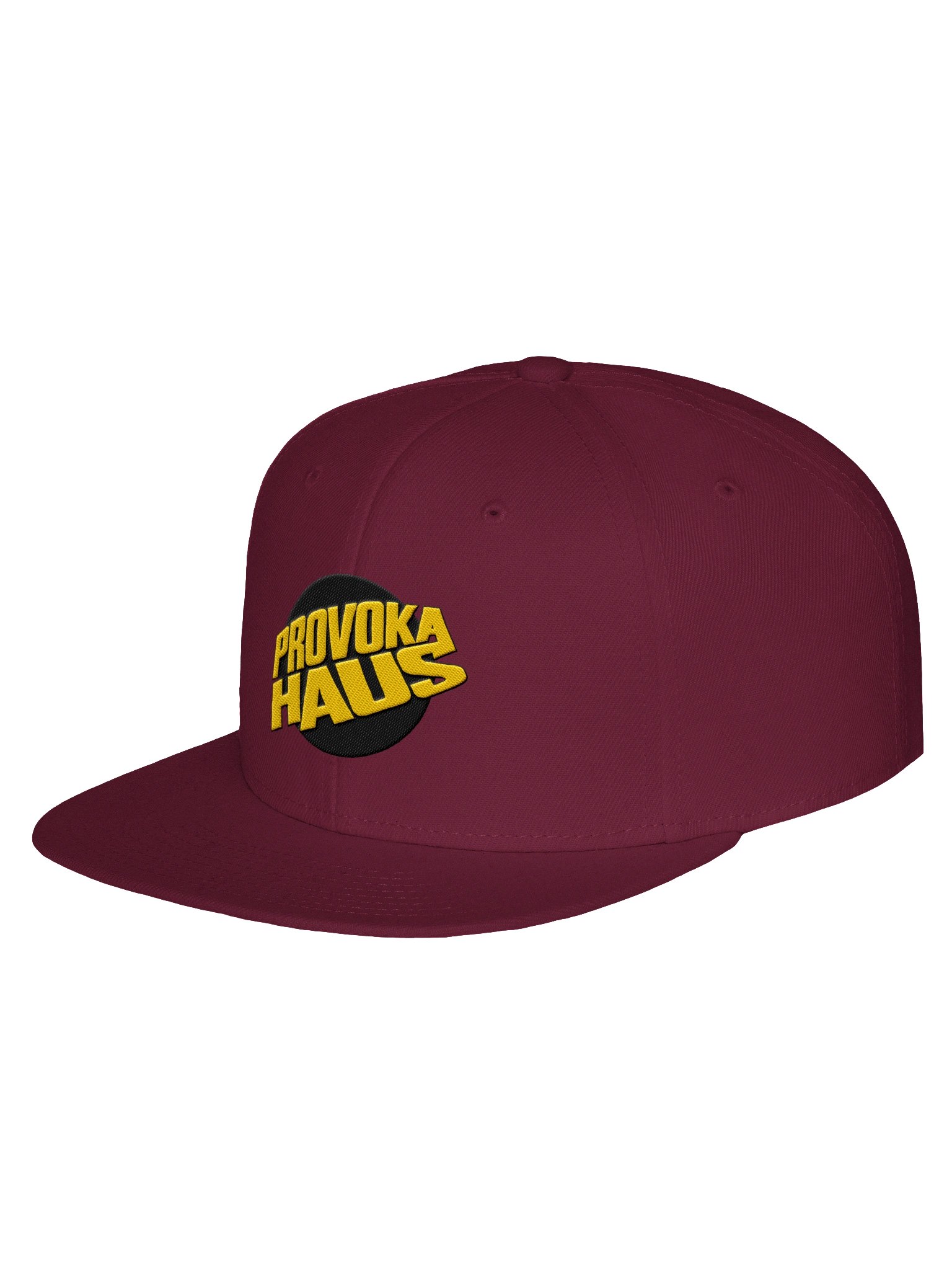 ProvokaHaus Signature Snapback – Burgundy product image (7)