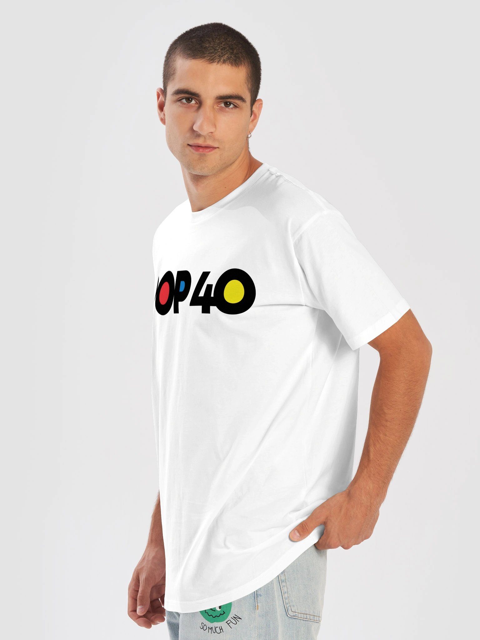 POP40 - Tee Shirt (White) product image (5)