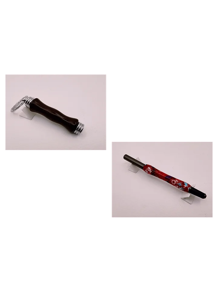 An Icon pen and a Secret compartment keychain product image (1)