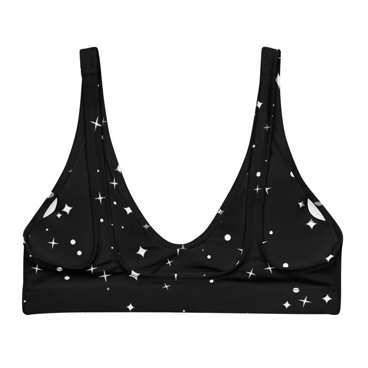 Cosmic Black Bikini Top product image (2)