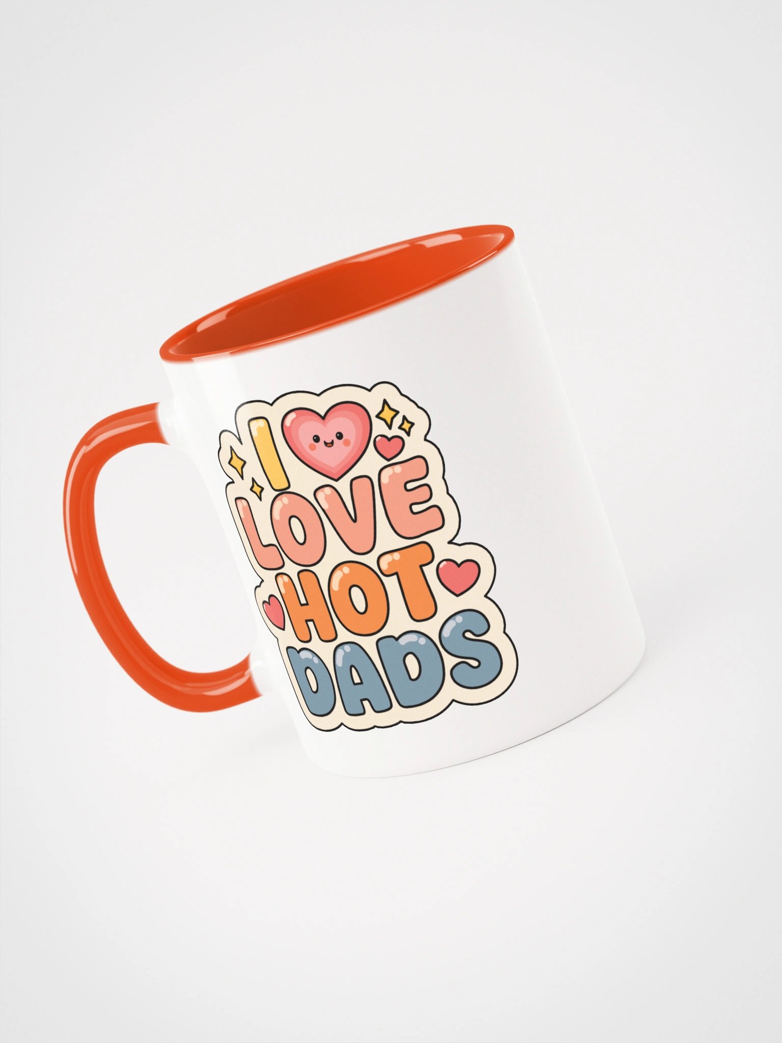 I Love Hot Dads Mug product image (3)