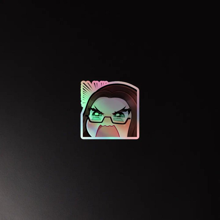 HelgaBean Angry sticker product image (4)