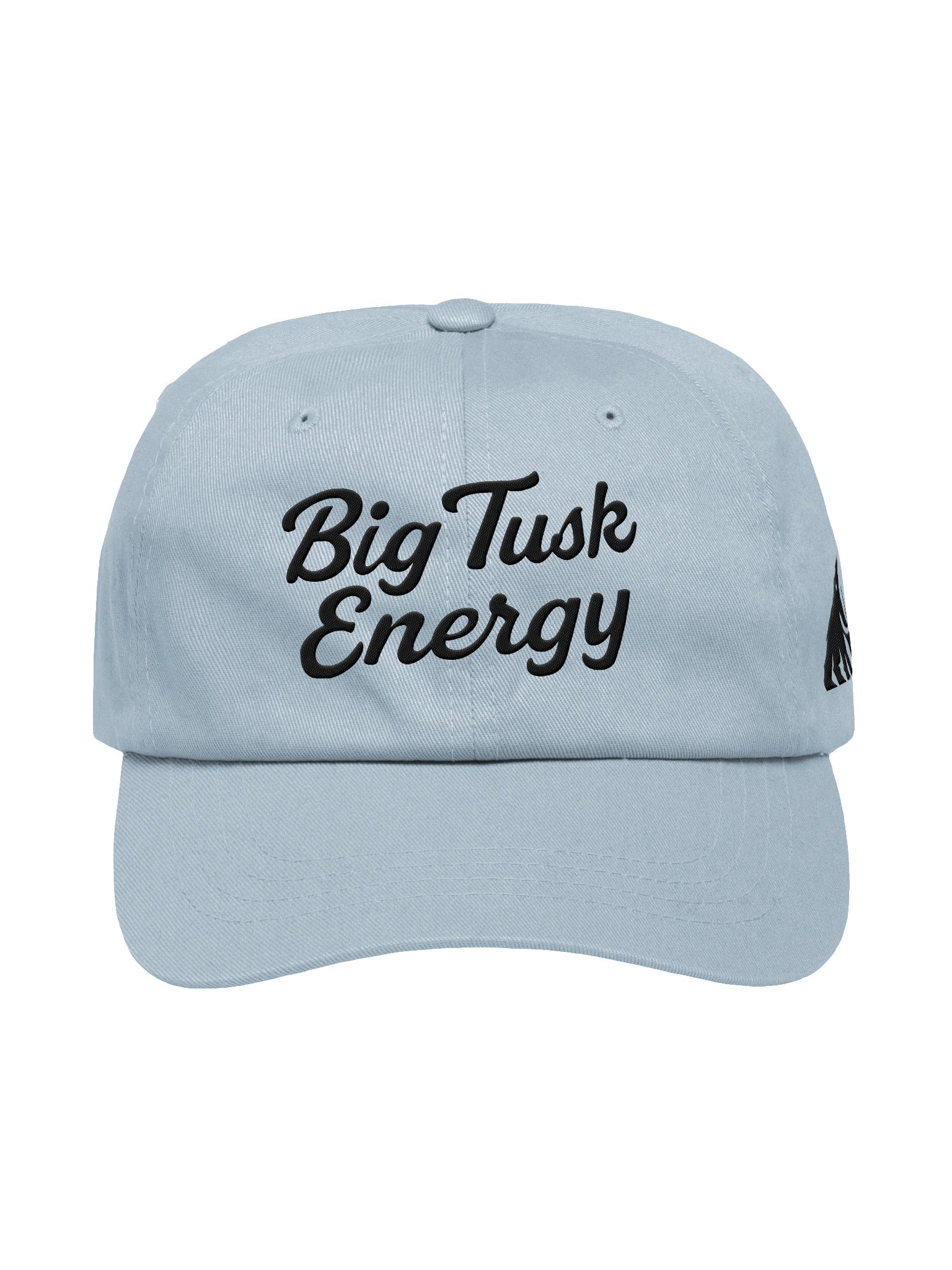 Big Tusk Energy Dad Hat — Ice Blue product image (1)