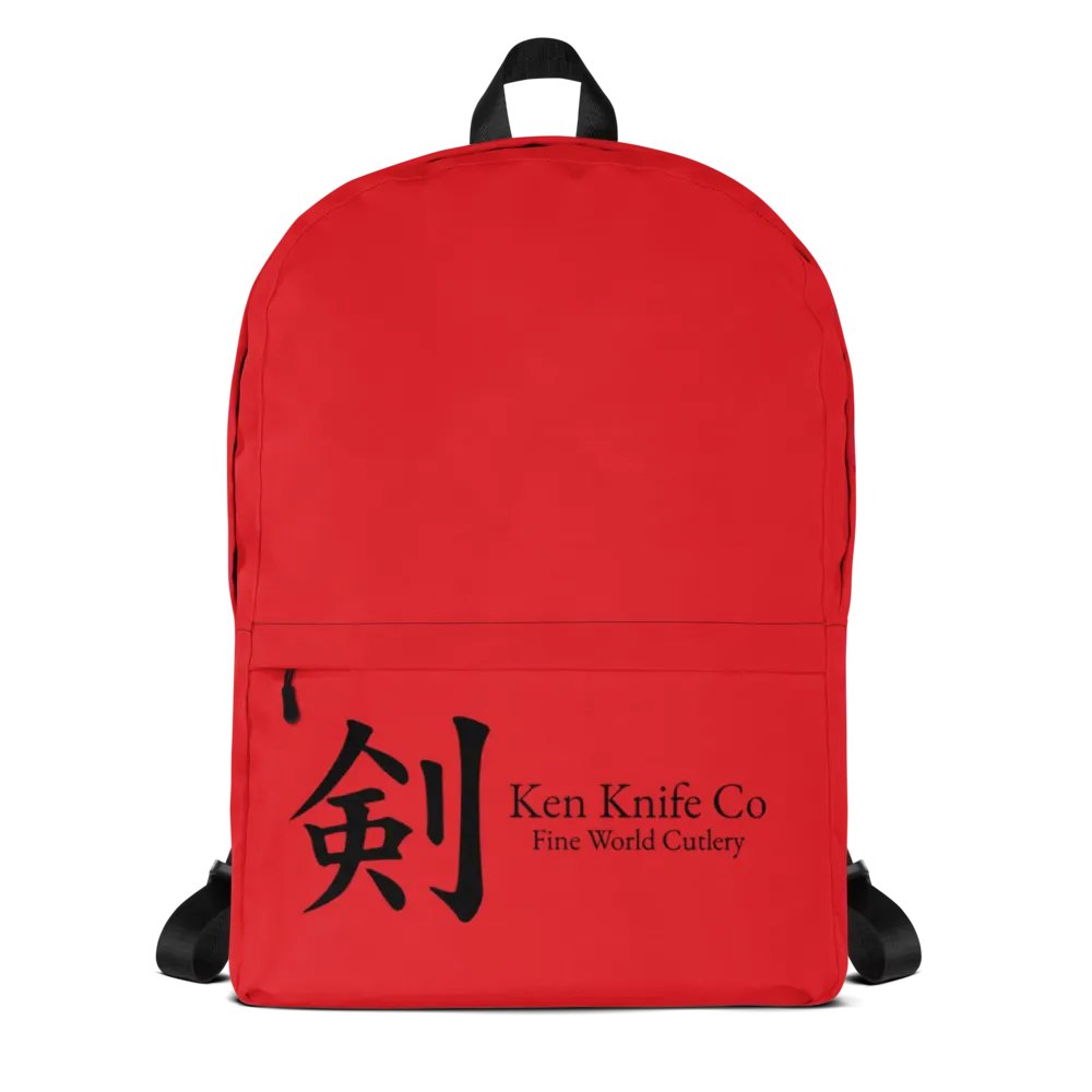 Ken Knife Co Backpack "Red" product image (1)