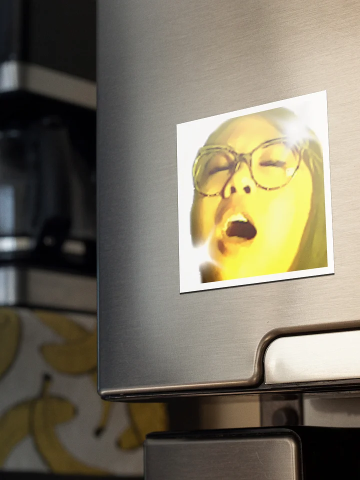 Golden Gasm 3 inch magnet product image (1)