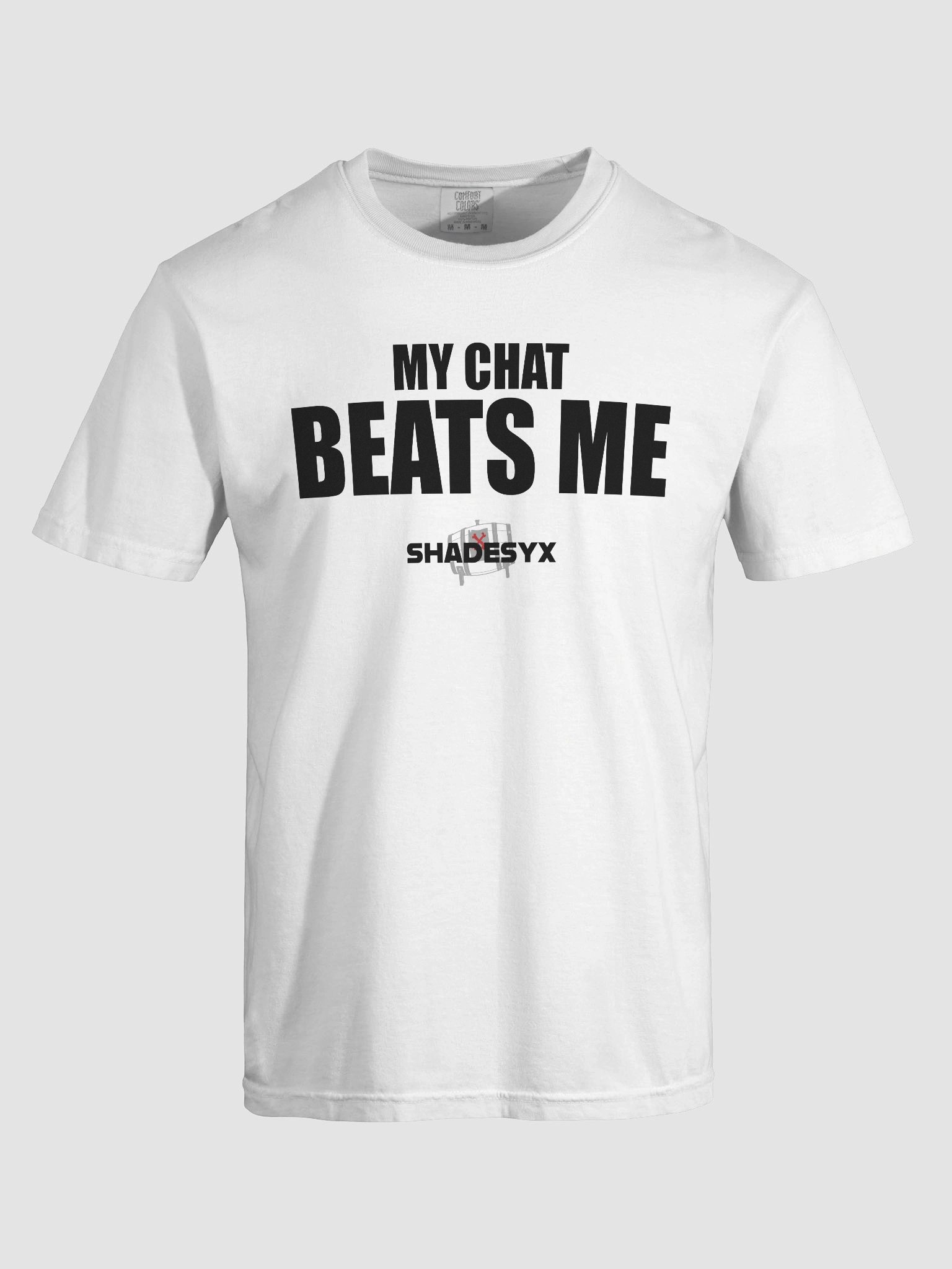 My Chat Beats Me (Black Letters) product image (39)