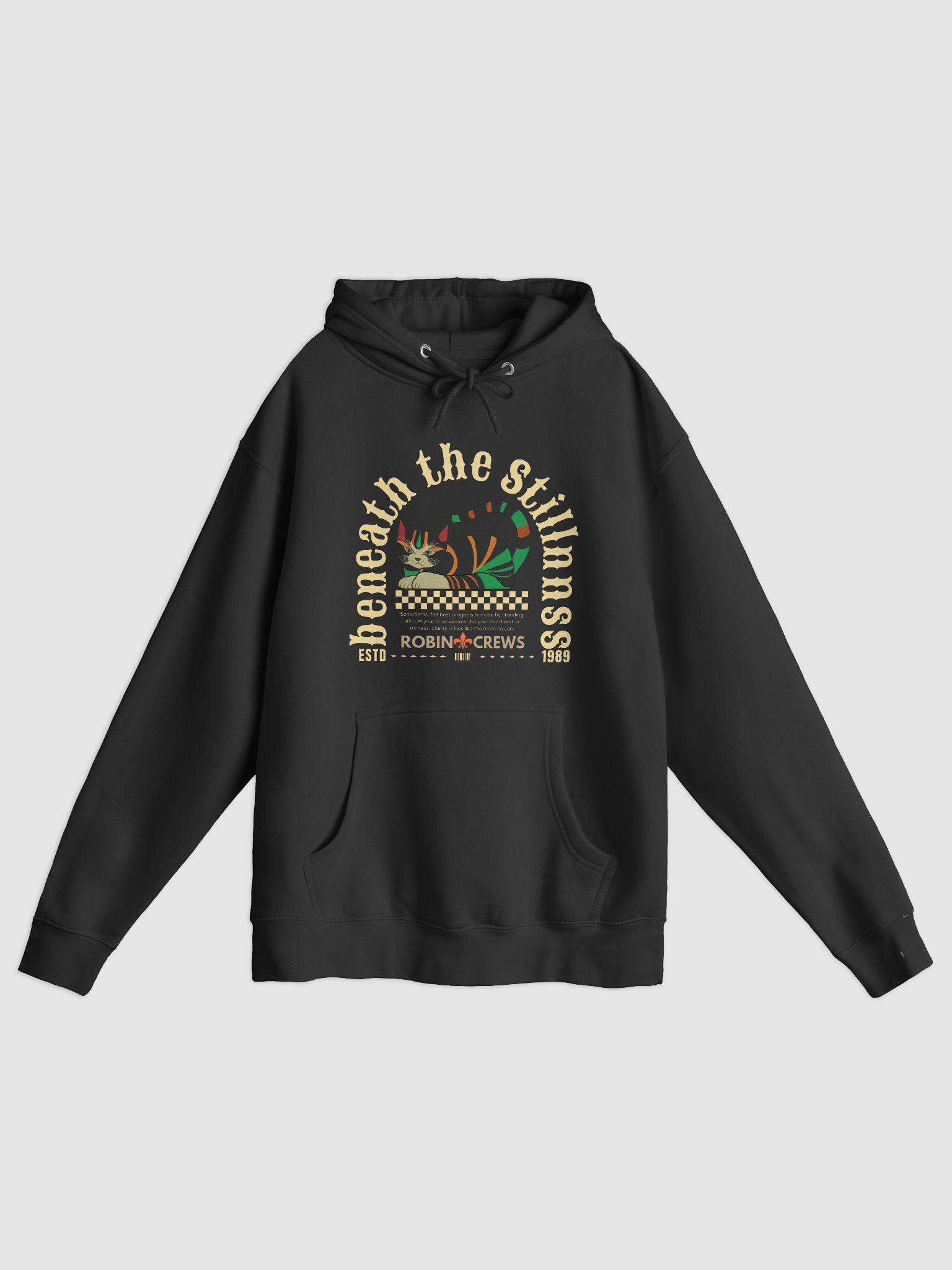 Beneath the Stillness Cat T Shirt product image (4)