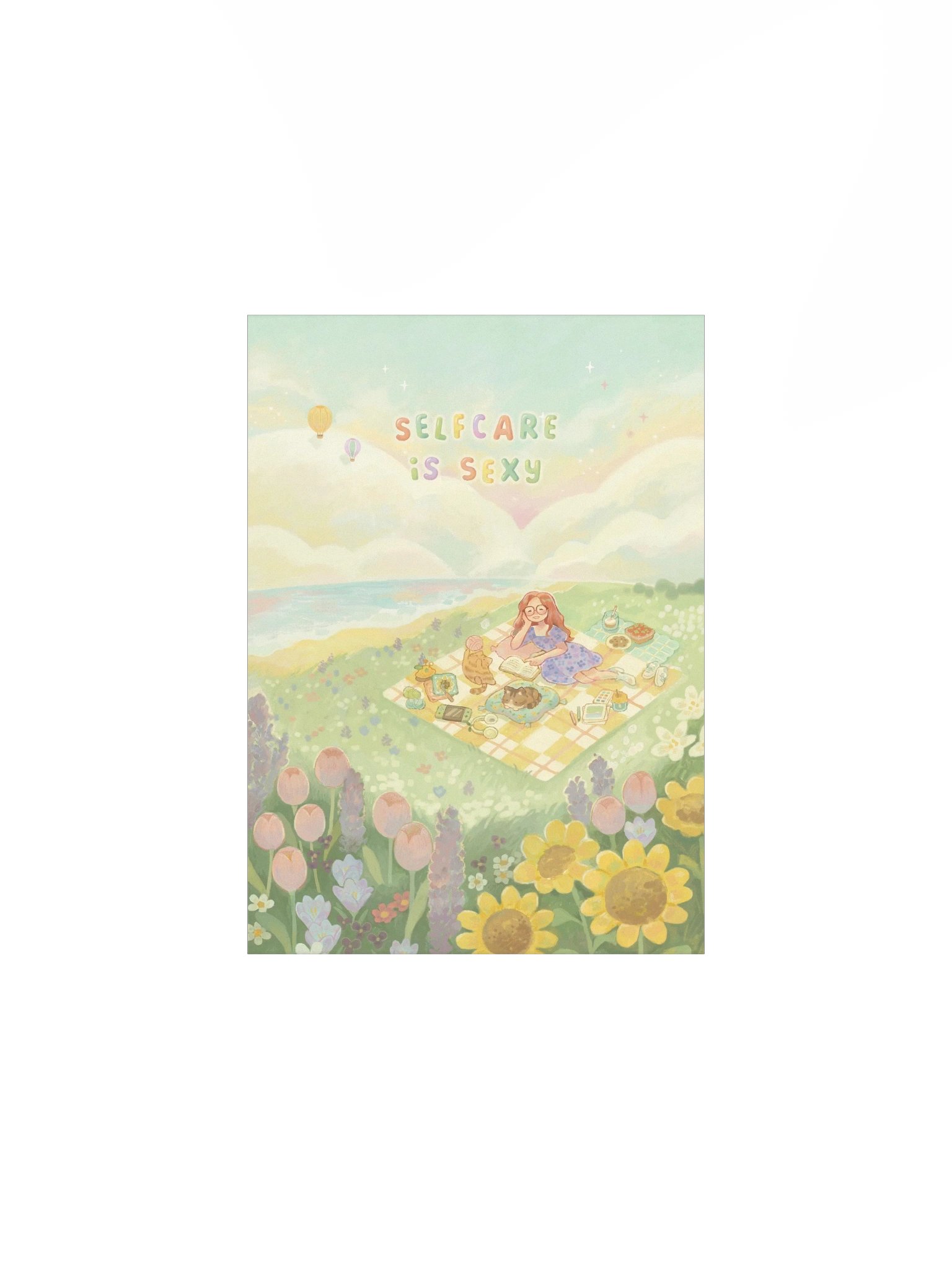 Selfcare Club | Poster | Full print with text product image (2)