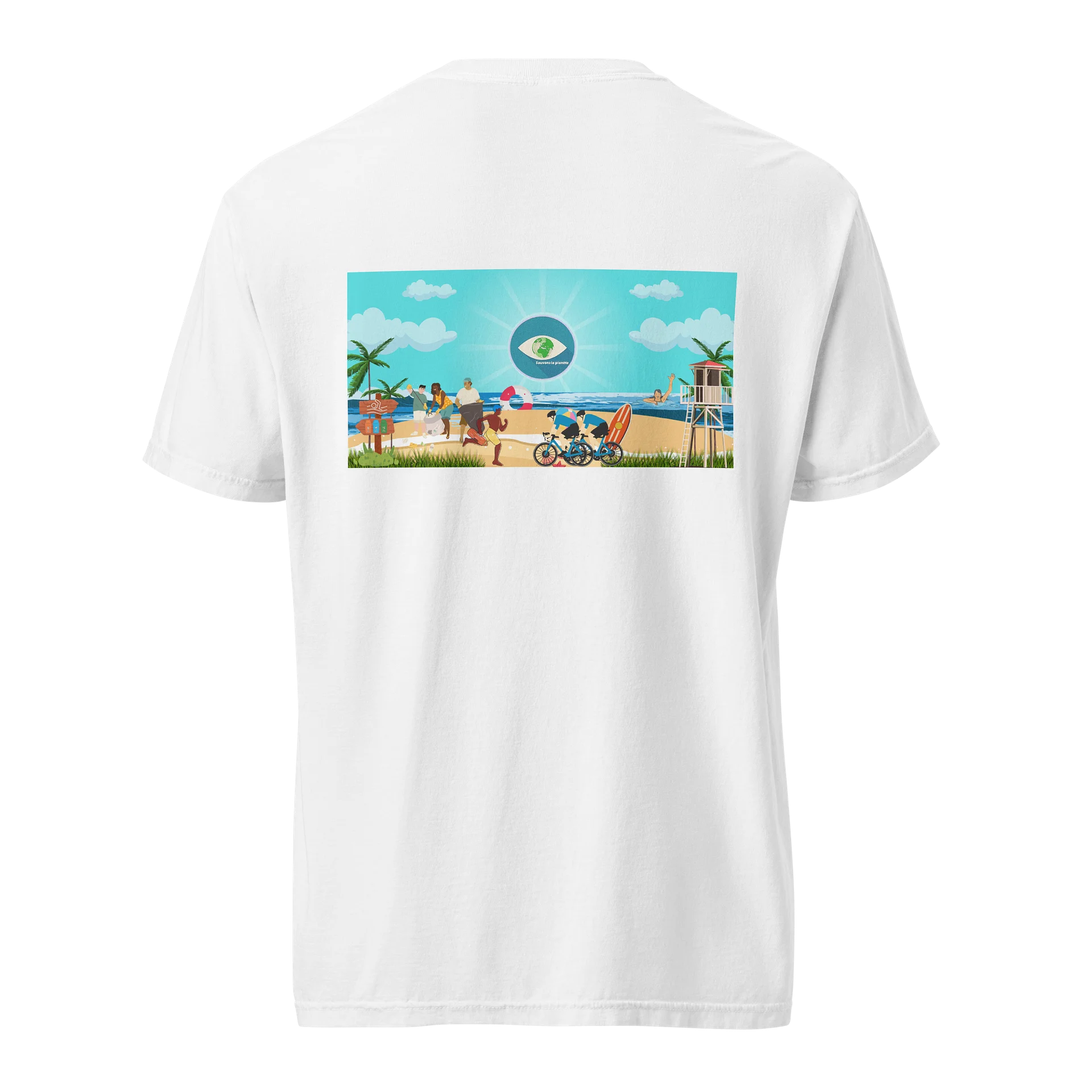 T-shirt « Regard sur la Terre – Sauvons la Planète – Le PACTE 241 » product image (4)