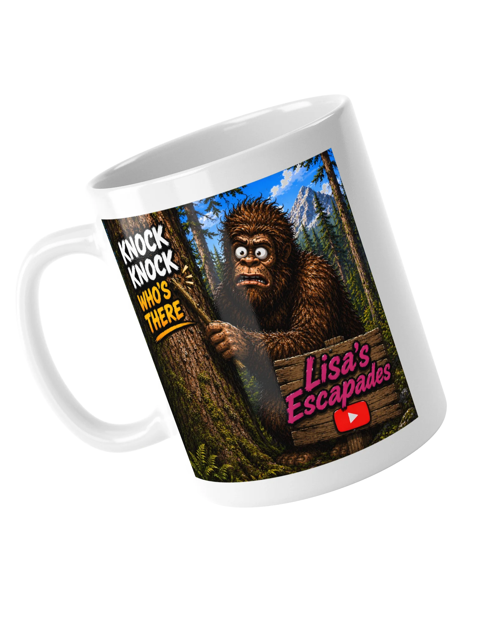 Trending Bigfoot Knock Knock Mug product image (5)