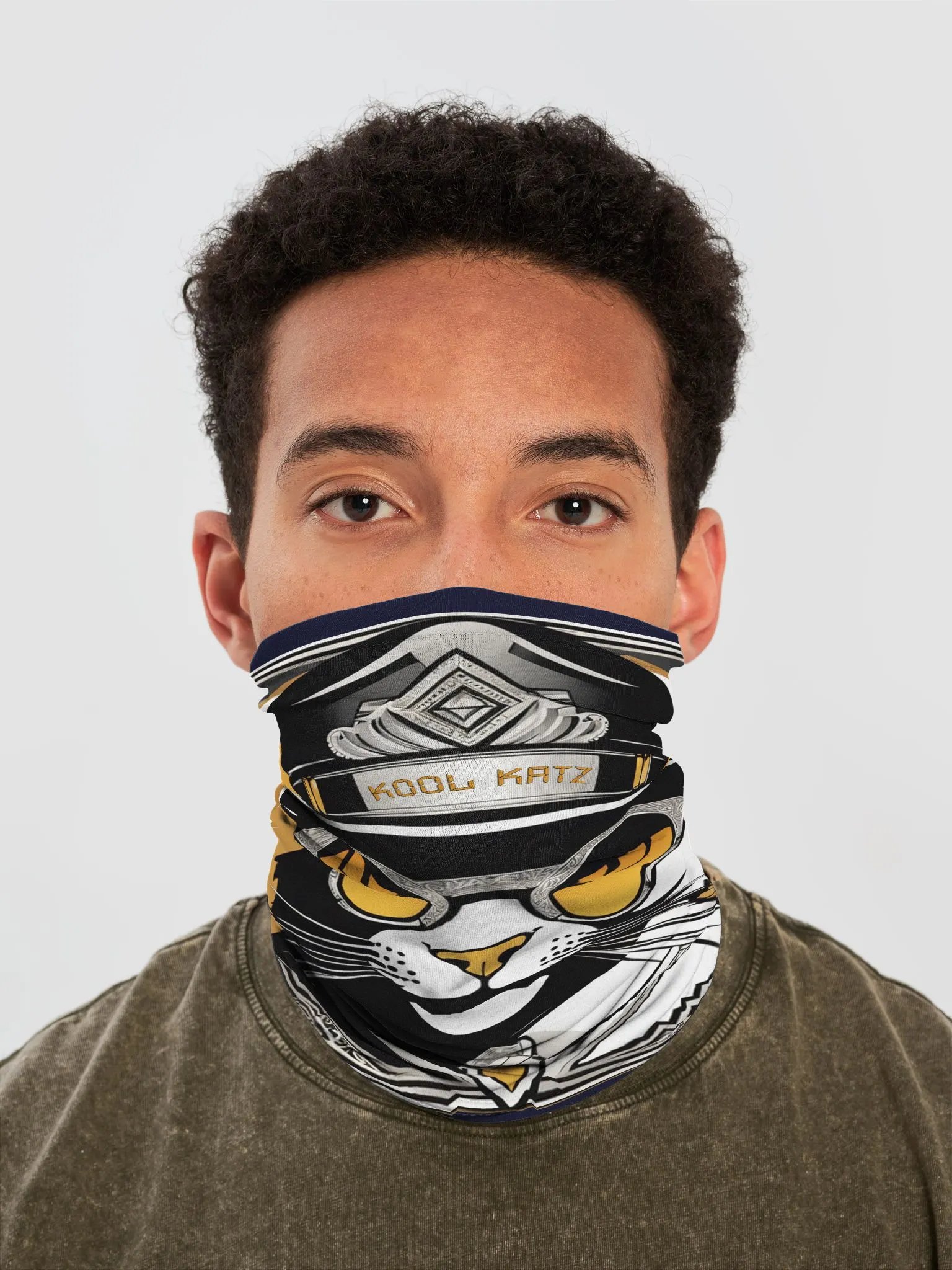 Real Kool Katz Bandana Neck Gaiter product image (1)