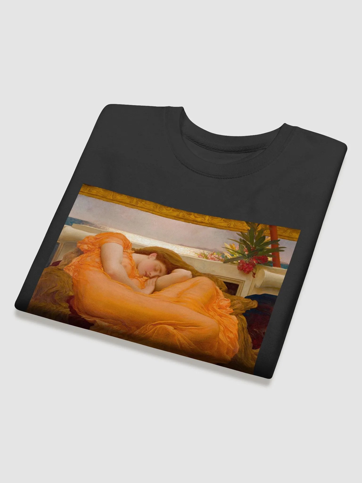 ''Flaming June'' by Frederic Leighton Sweatshirt product image (4)