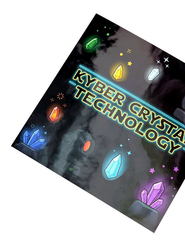Kyber Powered Lighting Holographic Sticker product image (6)