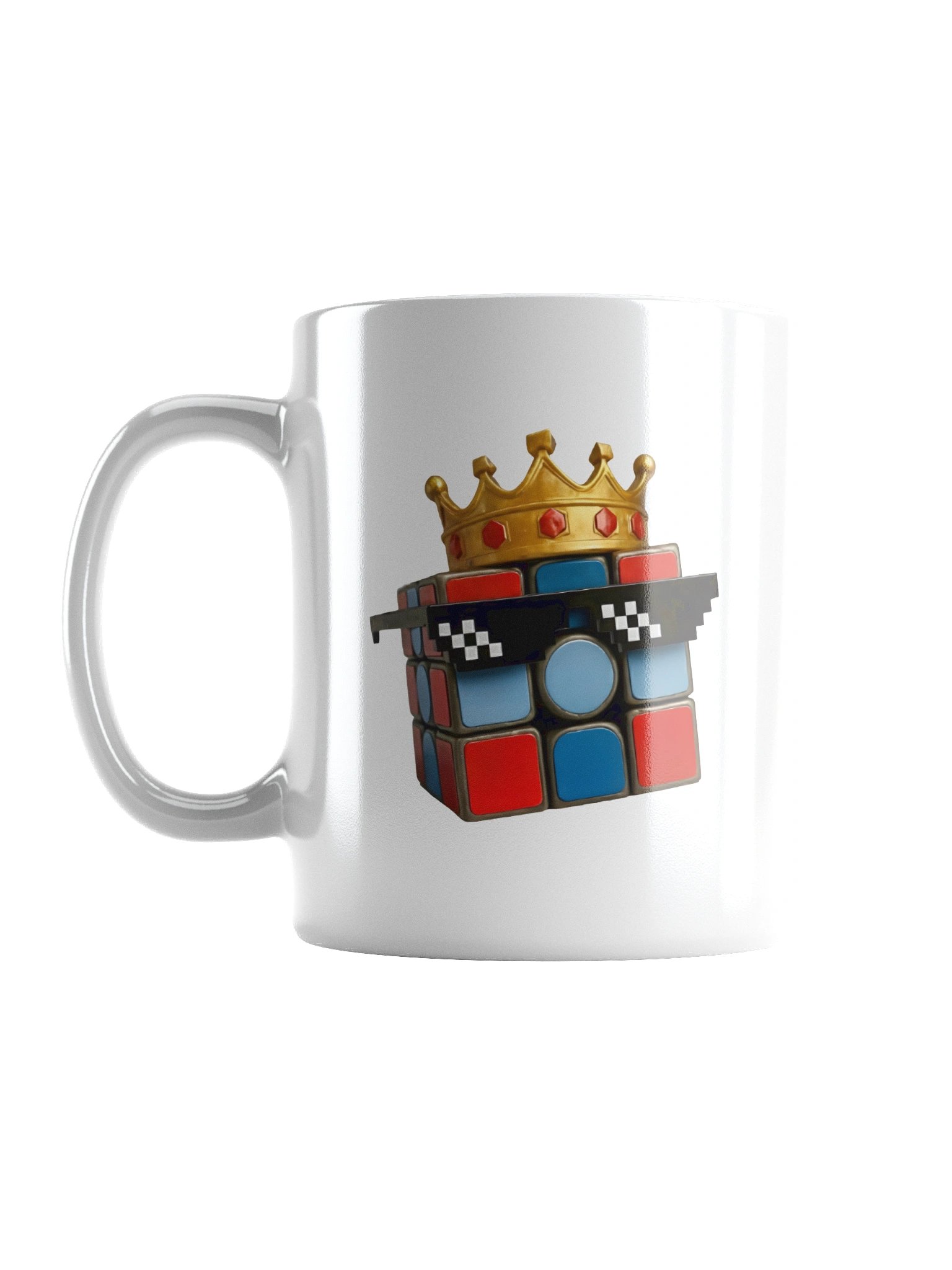 Cubezalot Originals - Logo 1 White Mug (Double Sided Print) product image (3)
