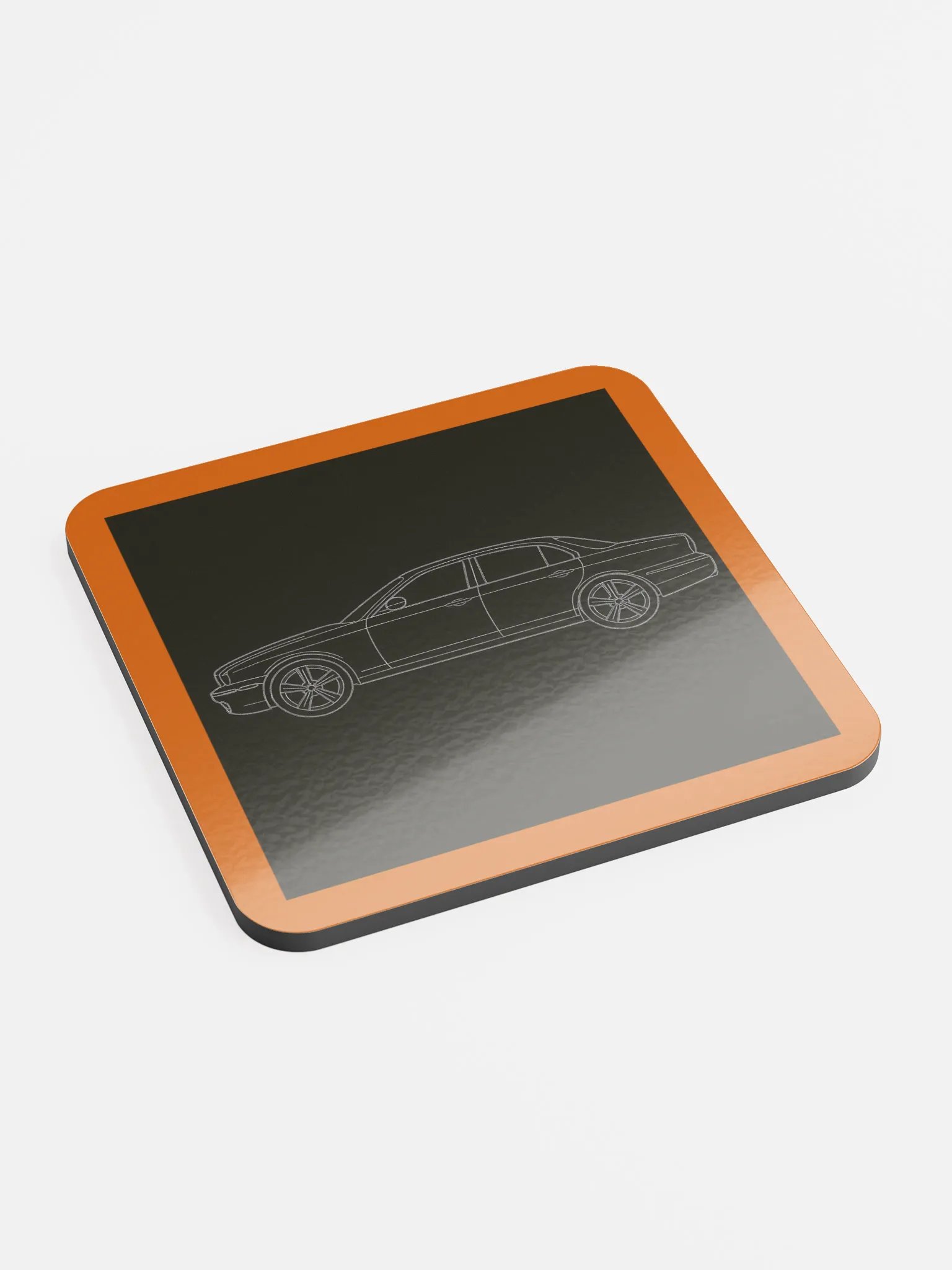 Too Old Classics Jaguar X356 Cork Coaster 4-Piece Set product image (2)