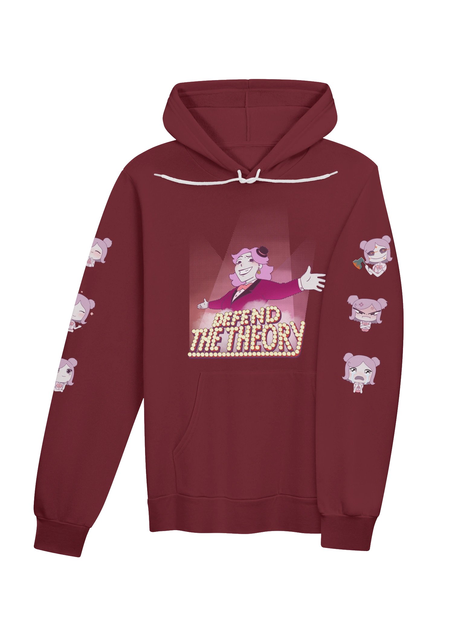 Defend The Theory Hoodie - Deluxe Pink product image (4)