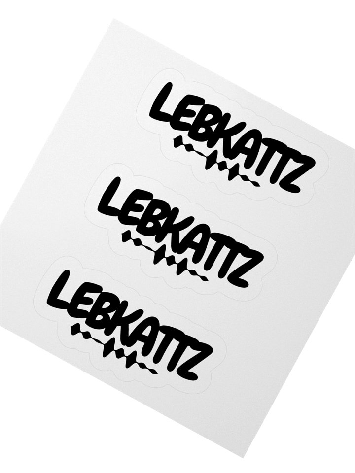 DJ LebKattz Logo Stickers product image (2)