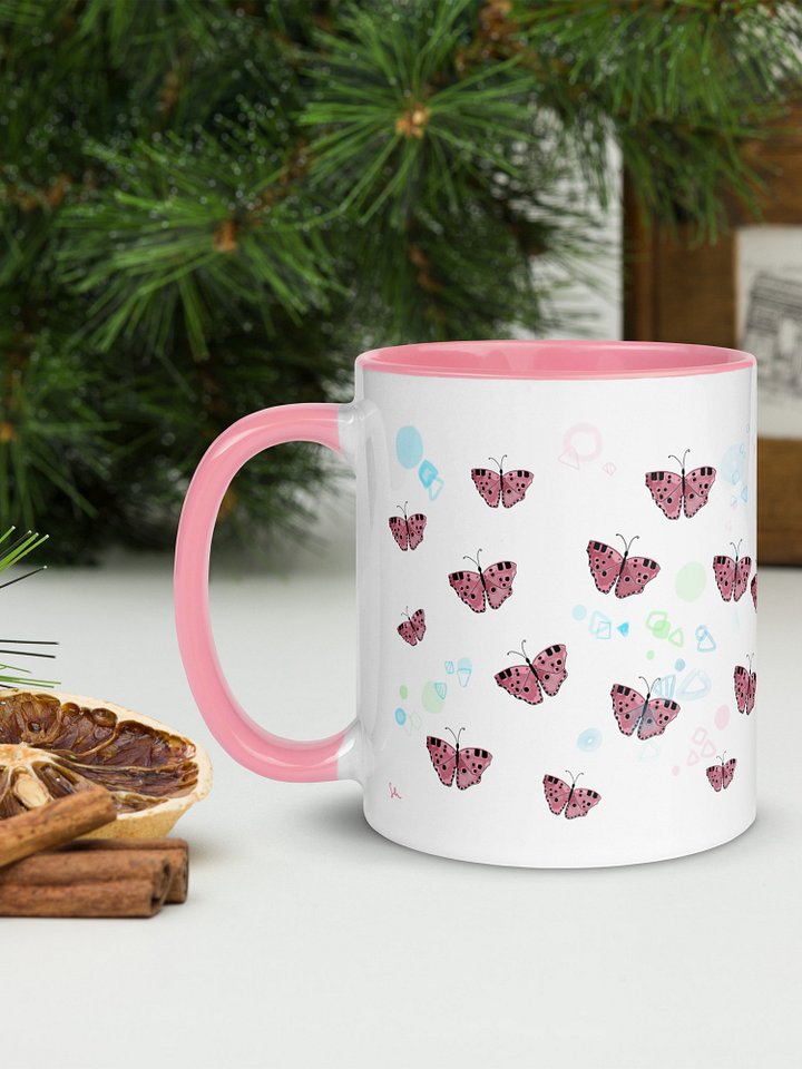 Pink Butterflies Mug product image (2)