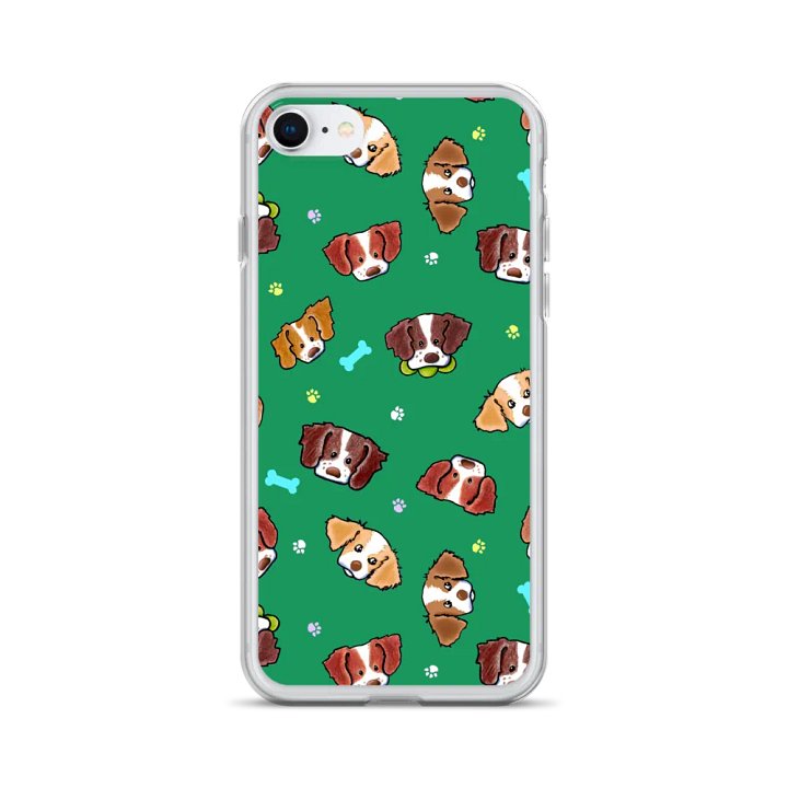 KiniArt Brittany Dogs iPhone® Clear Case product image (2)