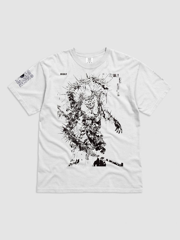 Jesus Christ Revelation 19 Warrior Christian B&W Graphic T-Shirt product image (8)