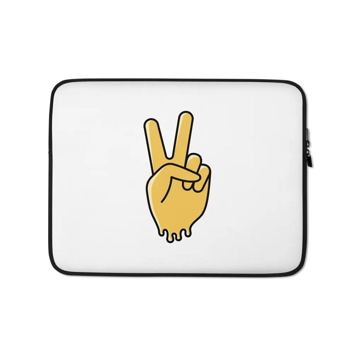 Dripping Peace Laptop Sleeve product image (1)
