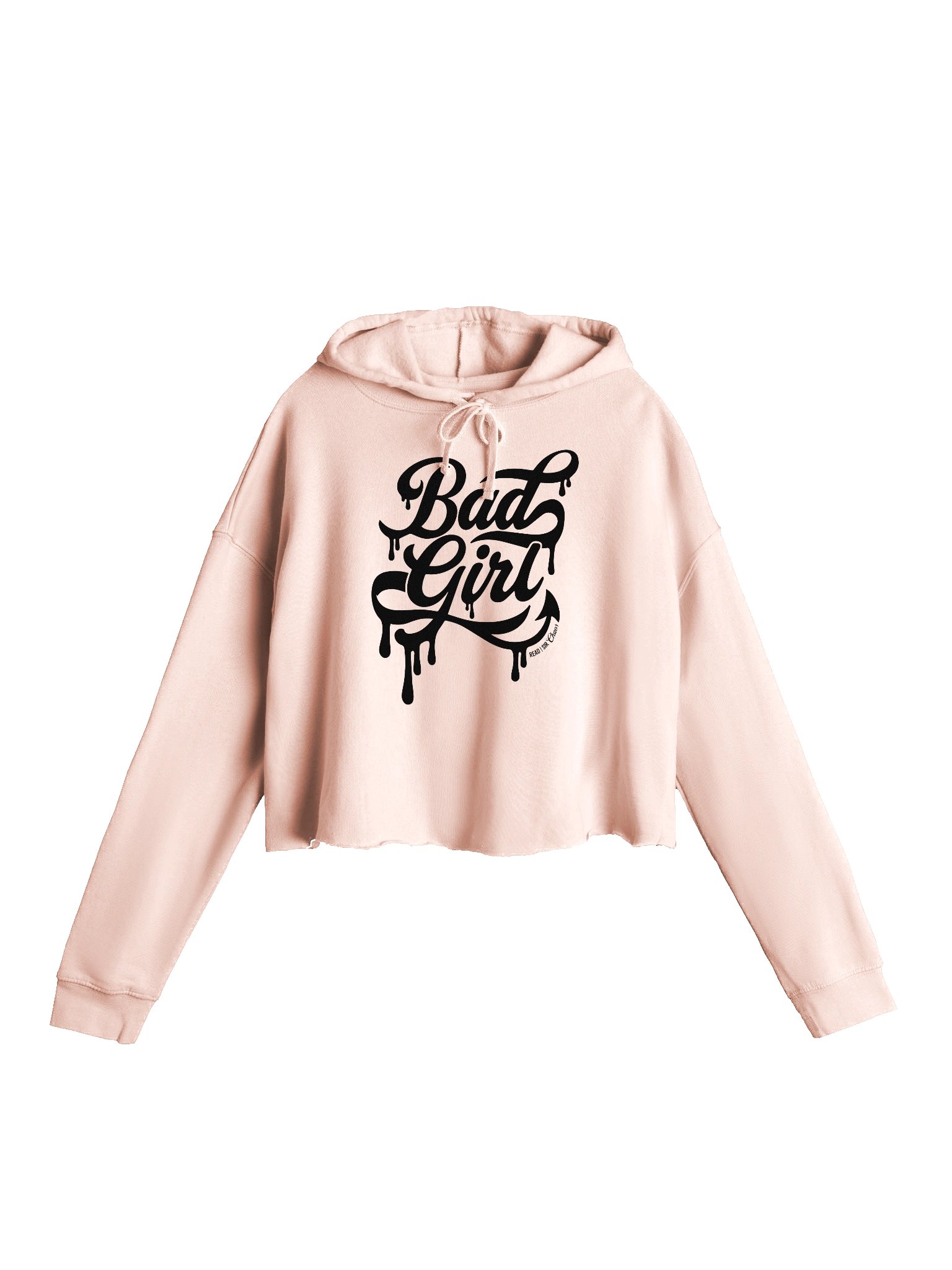 Bad Girl Cropped Hoodie (Black) product image (1)