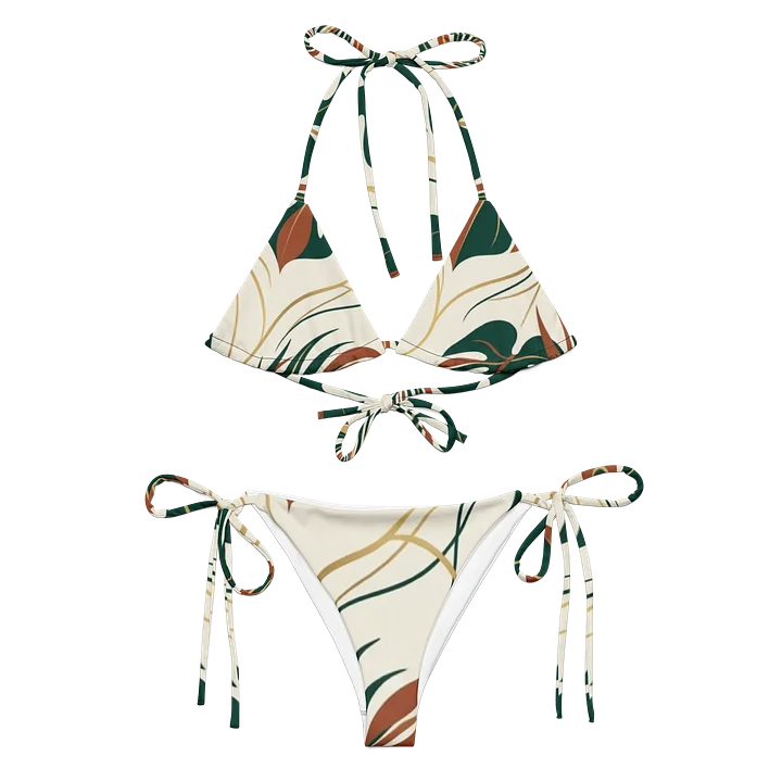 All-Over Print String Bikini — Multi-Way Tie Swimwear product image (2)