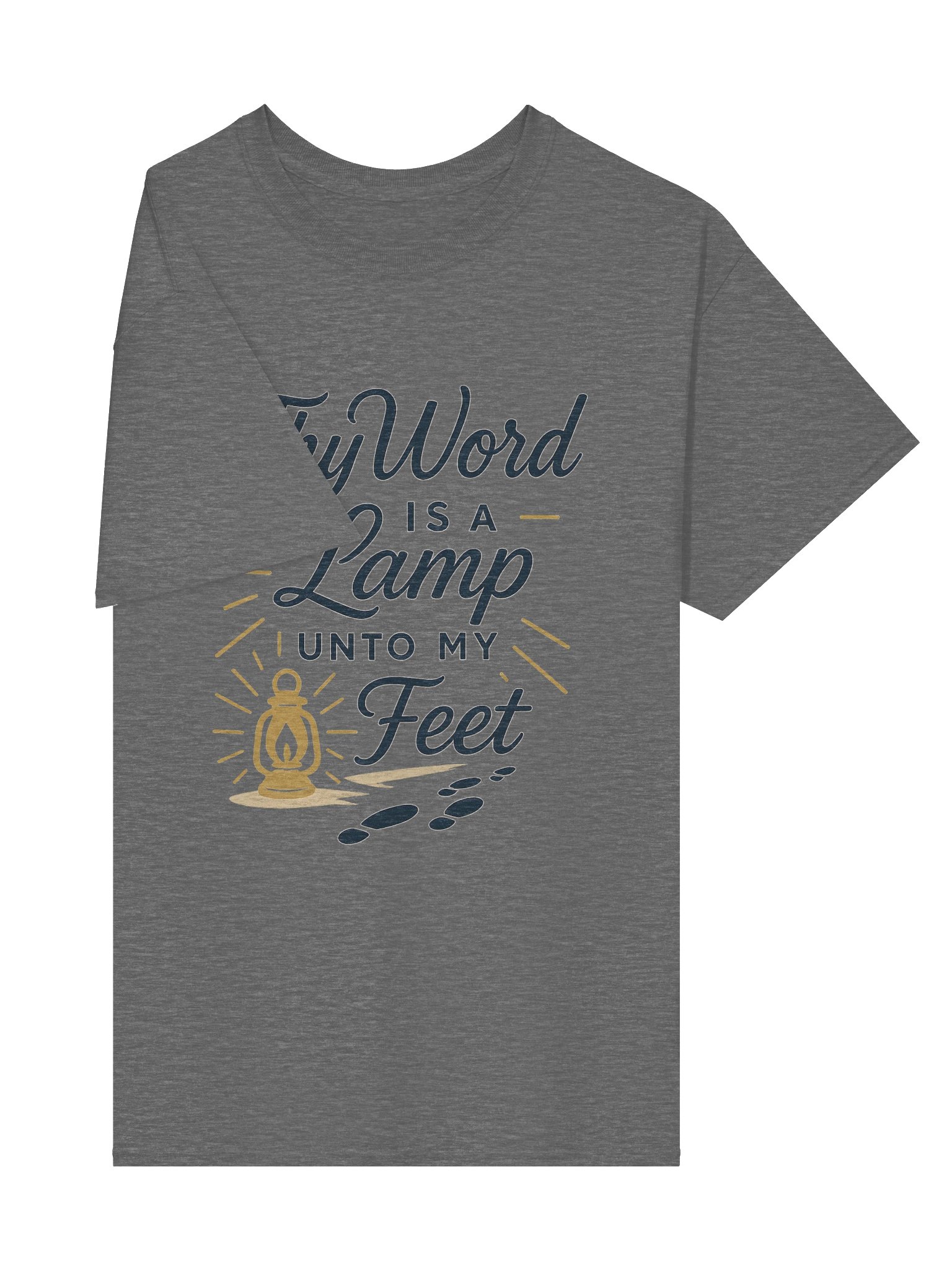 Thy Word Is a Lamp Unto My Feet - Scripture T-Shirt product image (47)