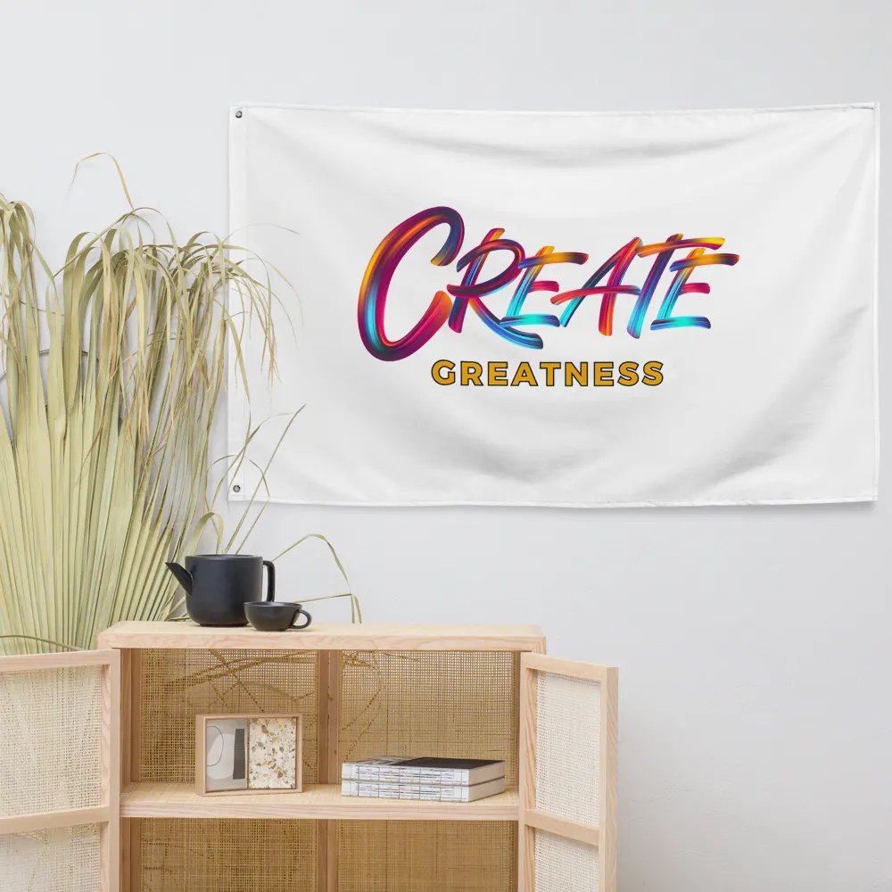 Create Greatness Flag product image (7)