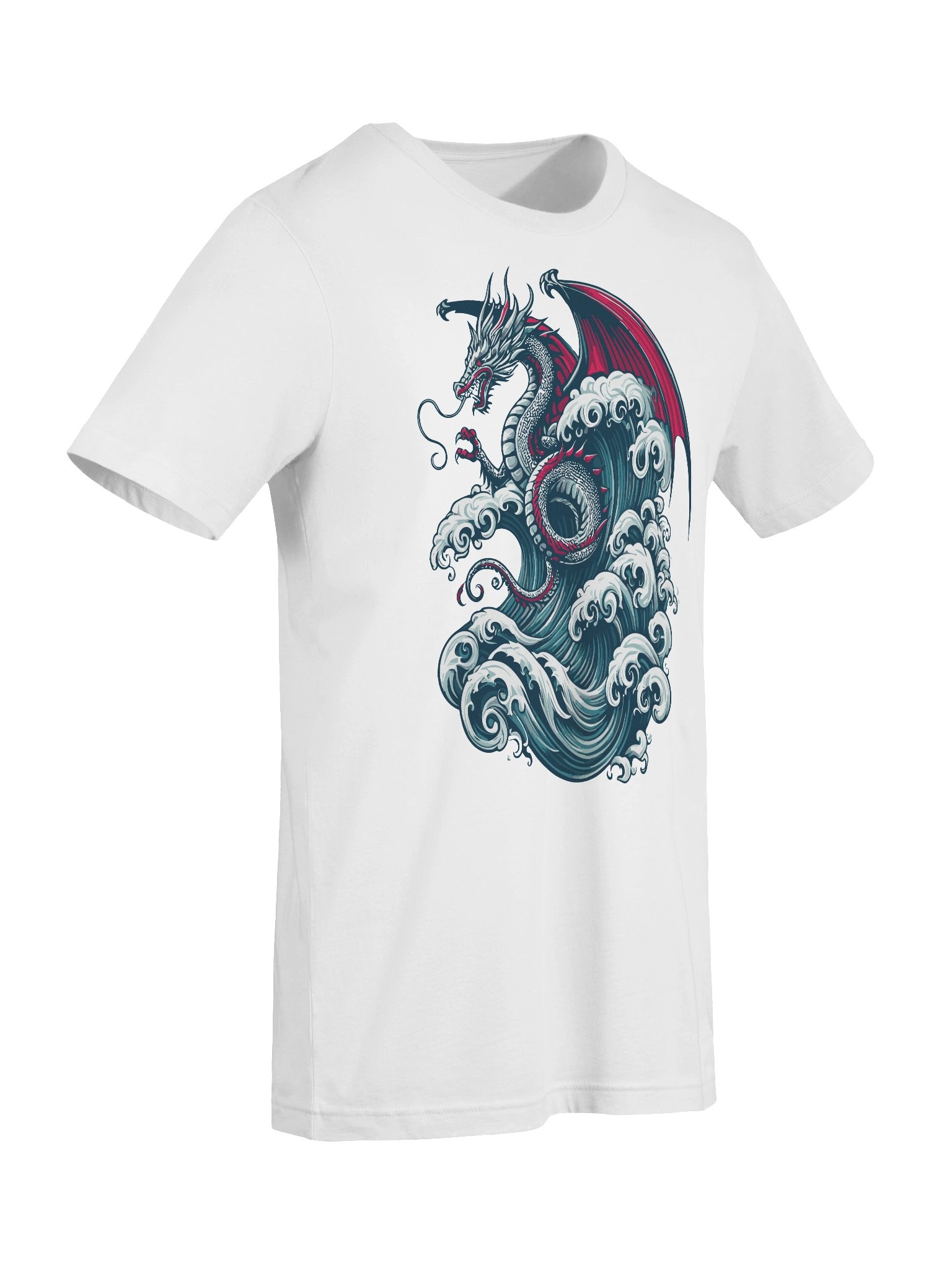 Dragon Sailing Big Waves T-Shirt: For the Adventurous Spirit product image (9)