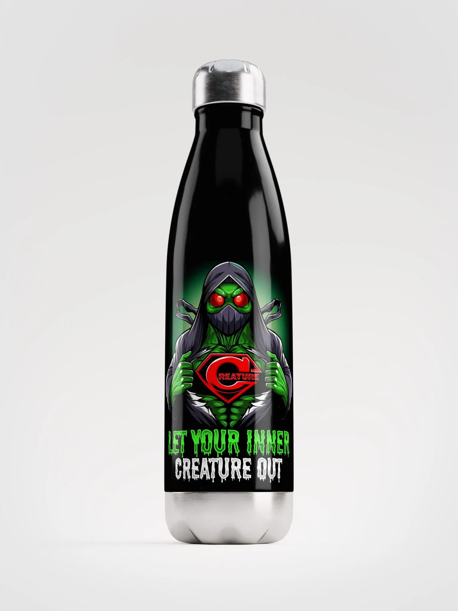 Let Your Inner Creature Out Stainless Steel Water Bottle product image (1)
