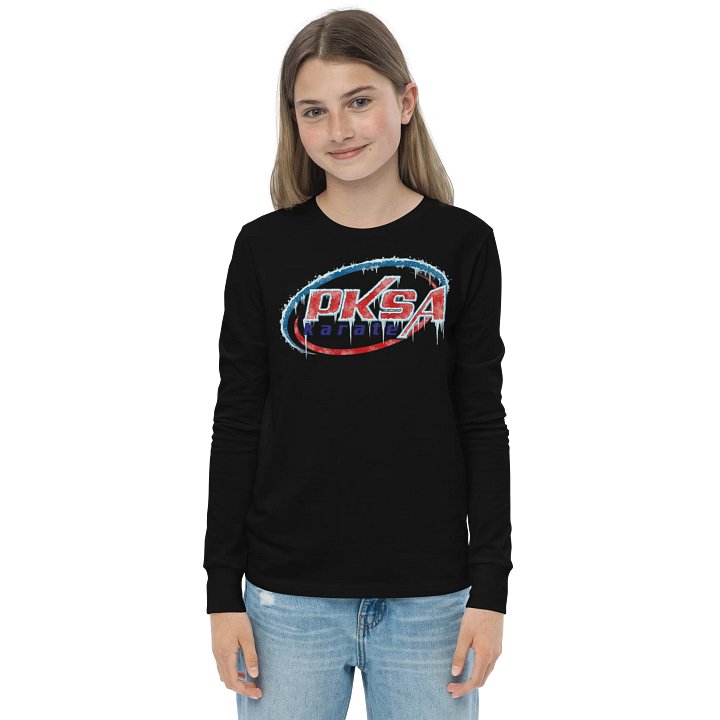 Kids: Iced Out PKSA Logo Long Sleeve Tee product image (1)