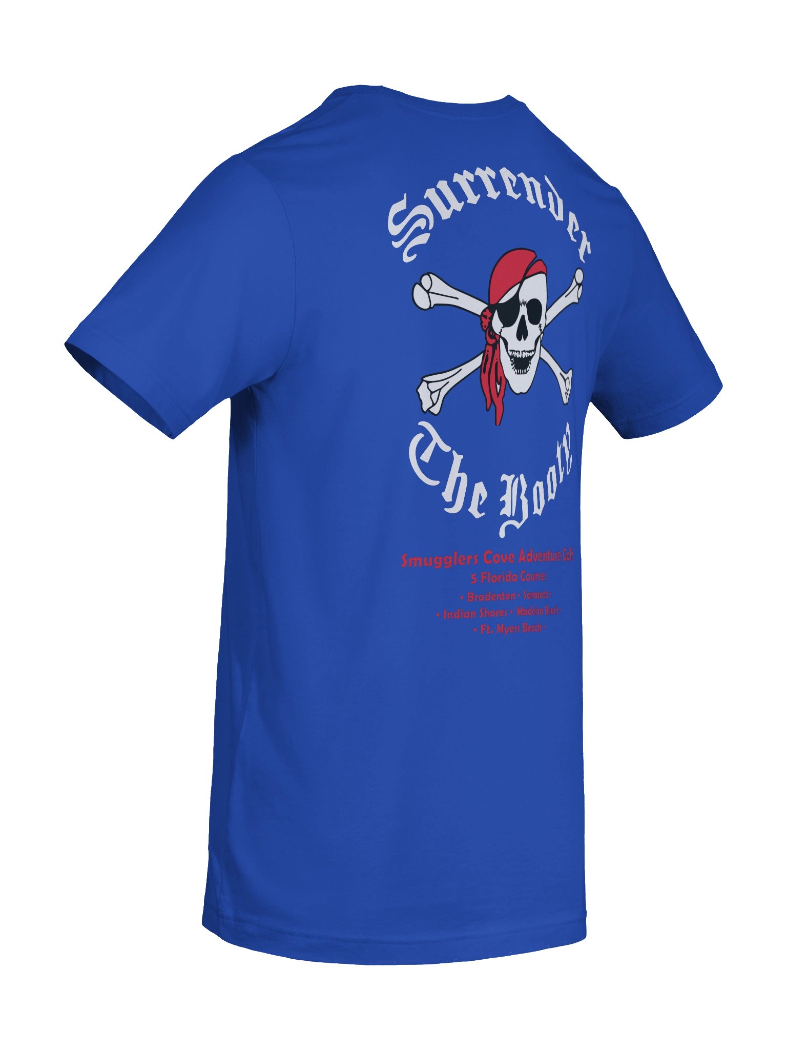"Surrender the Booty" Cotton Tee - Back Graphic product image (46)