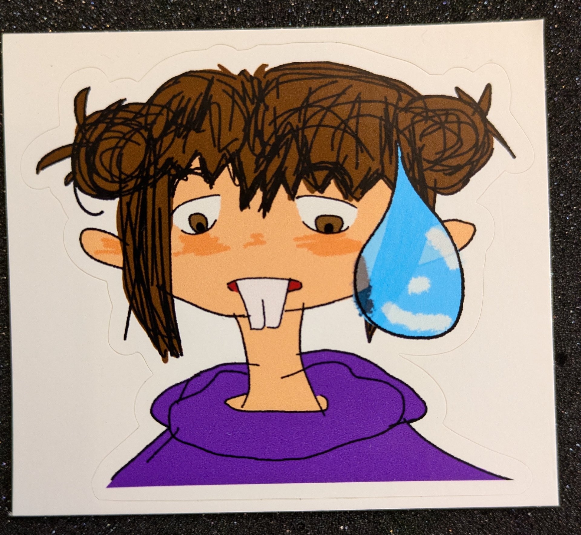 Sweaty Rat Sticker product image (1)