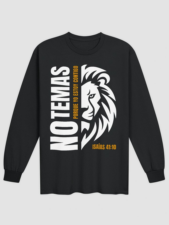 Camiseta Unisex Manga Larga | No temas, porque yo estoy contigo product image (1)