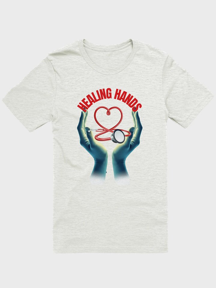 Healing Hands Stethoscope Heart T-shirt product image (6)