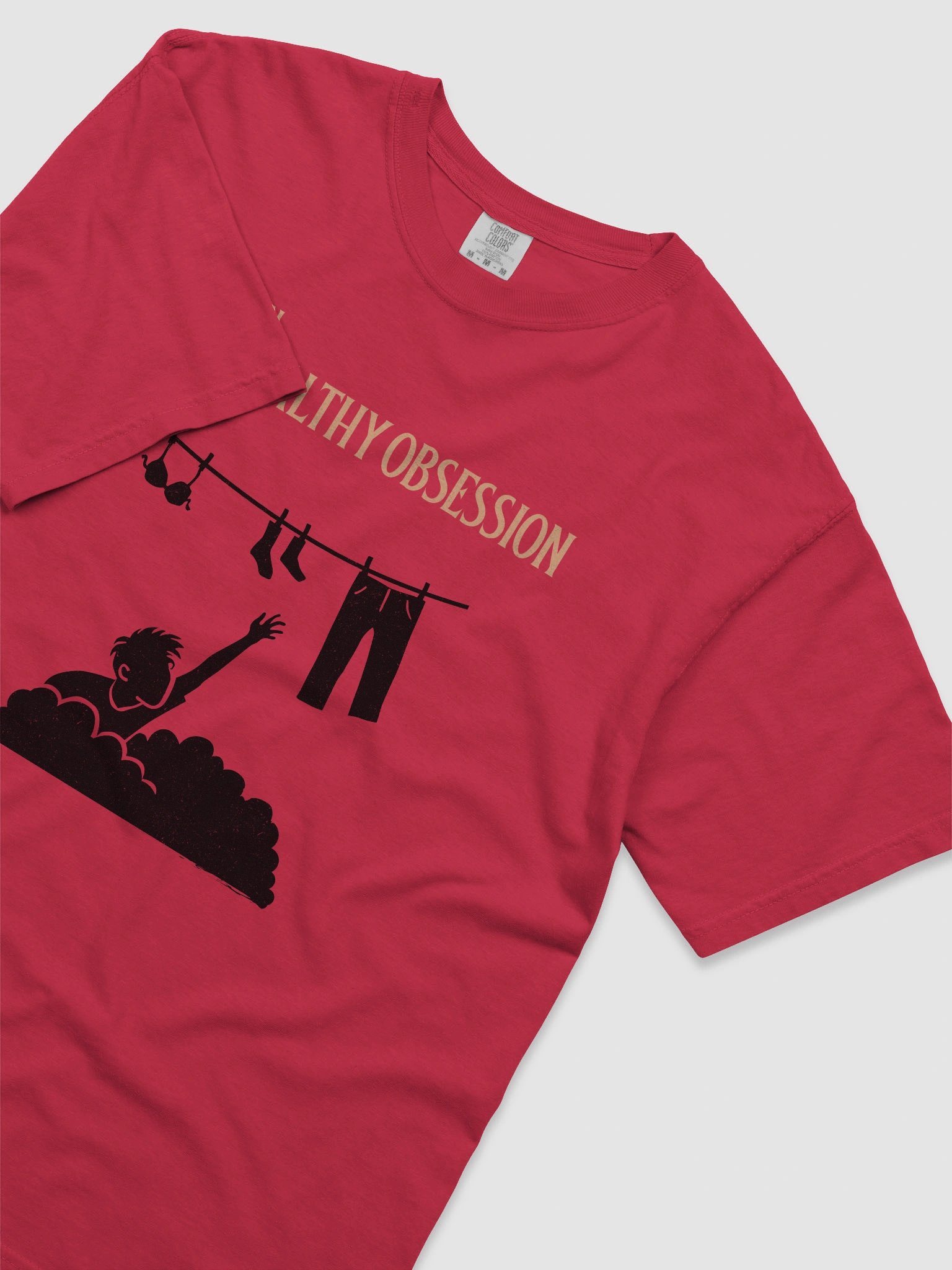 An Unhealthy Obsession Heavyweight T-Shirt product image (5)