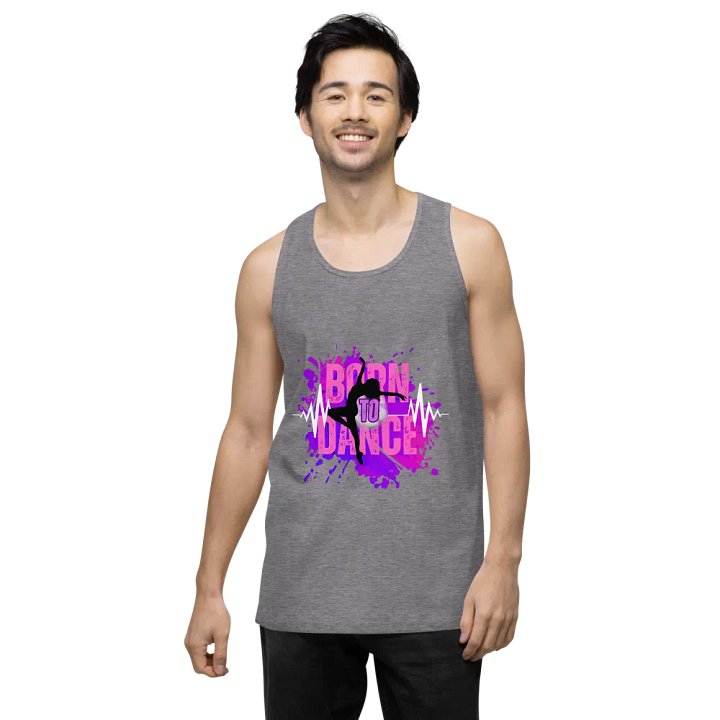 Born to Dance Her Silhouette Embrace Tank Top product image (118)