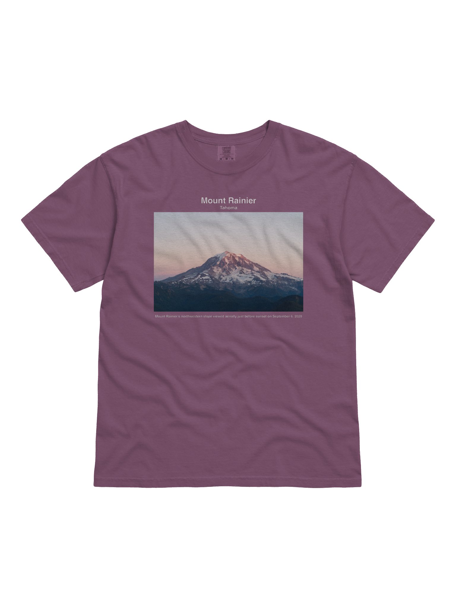 Mount Rainier Wikishirt product image (1)