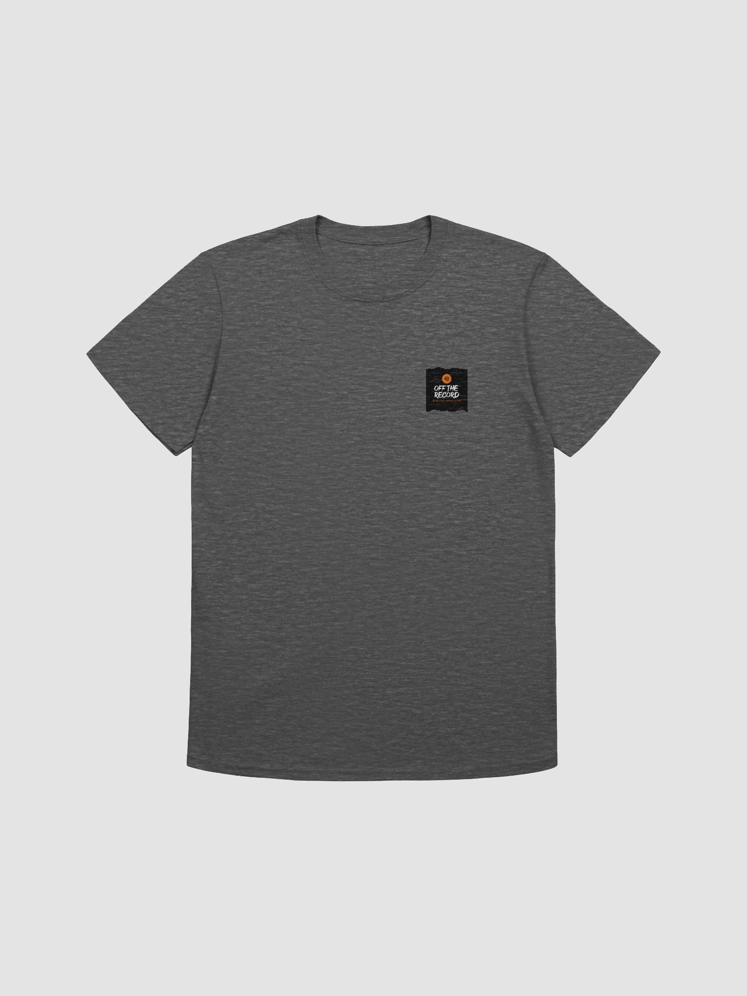 BBB Off the Record Dark Grey T-Shirt product image (1)