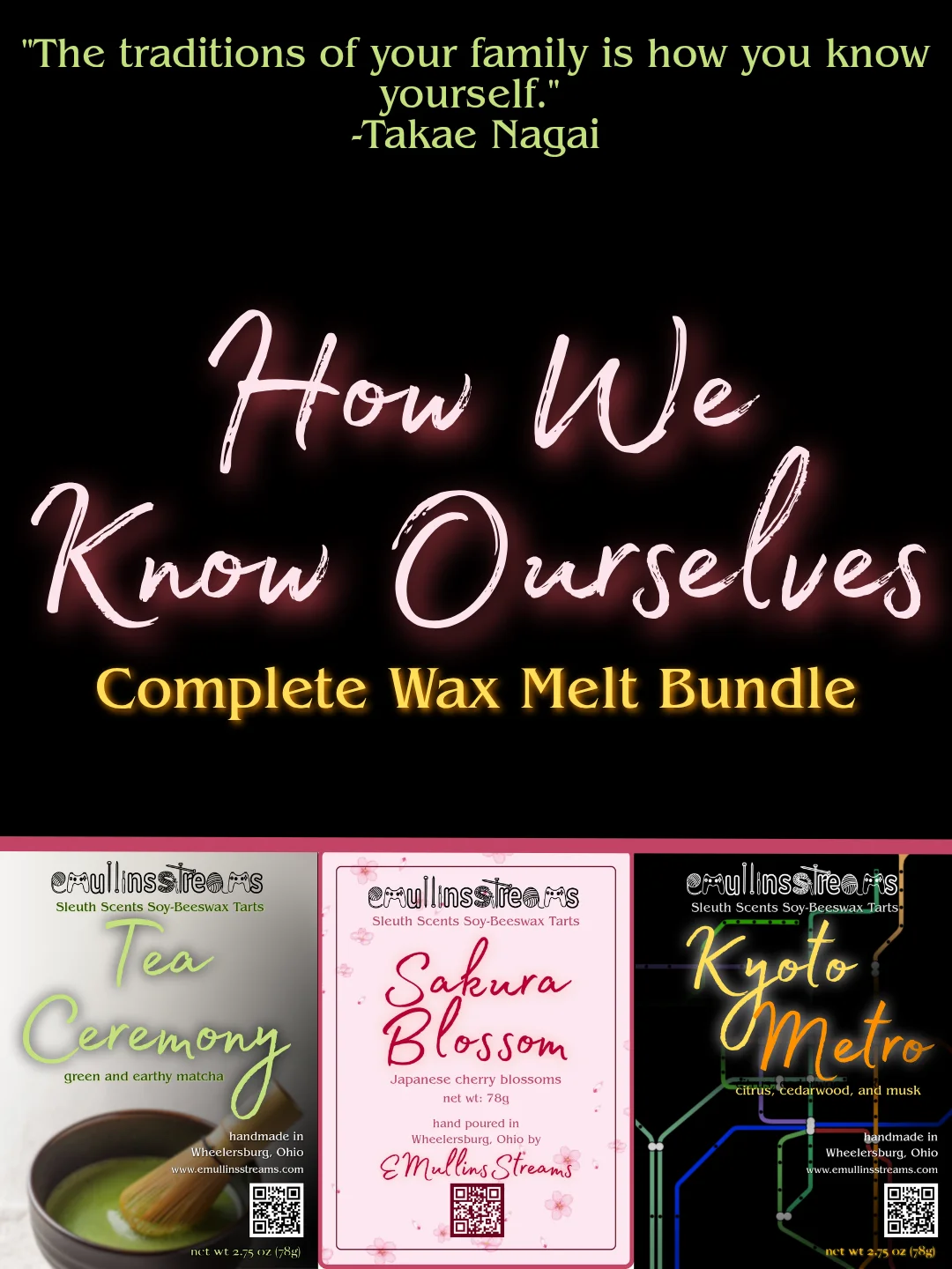 How We Know Ourselves Complete Wax Melt Bundle product image (1)