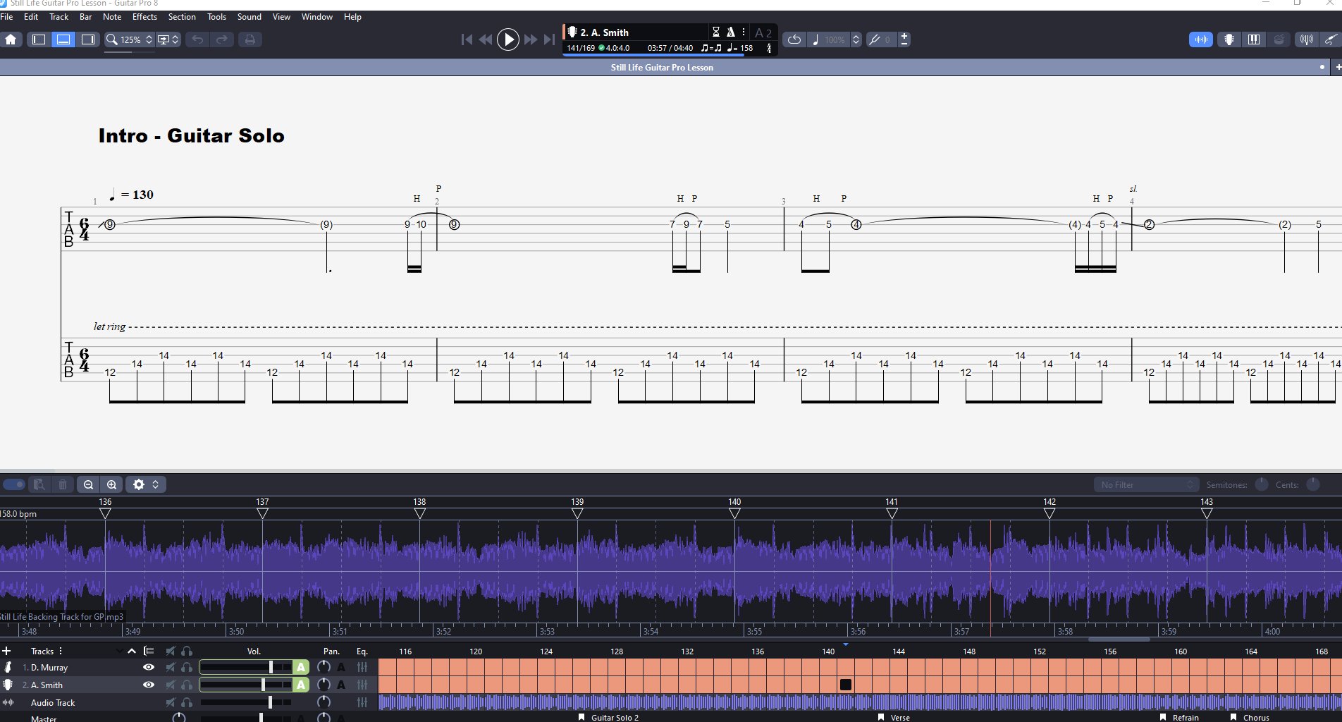 Still Life PDF TAB + Backing Track MP3 product image (3)