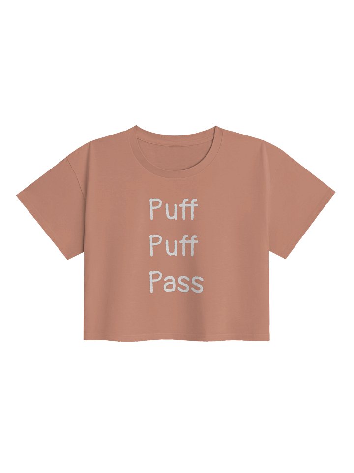 Puff Puff Pass Women's Relaxed Crop Top product image (2)