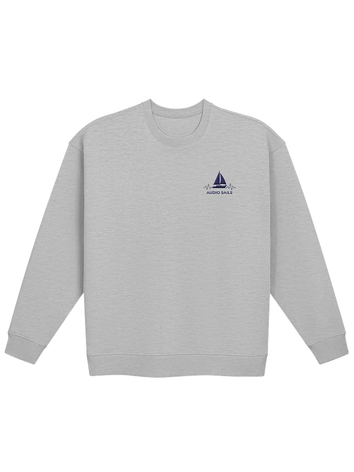 Audio Sails Reference Grade Oversized Sweatshirt | Heather Gray product image (1)