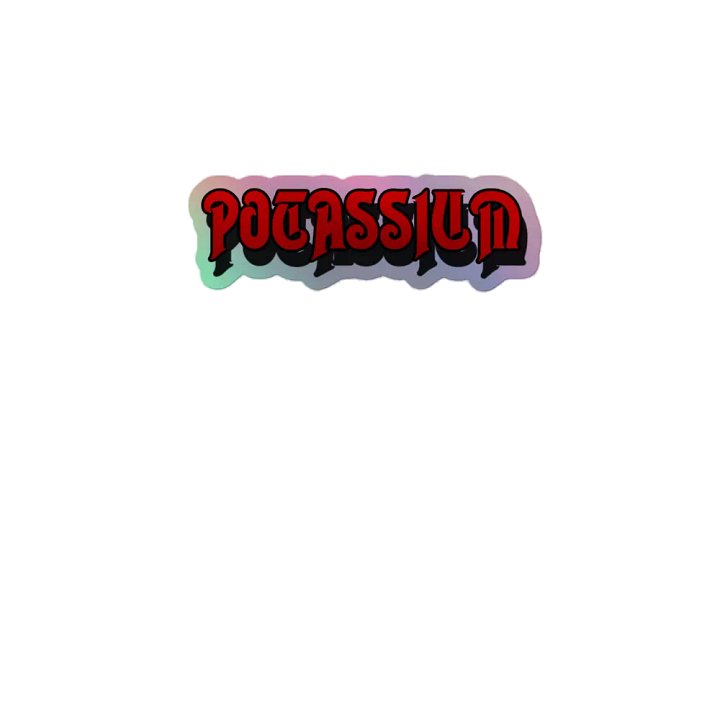 Potassium Logo Sticker product image (2)