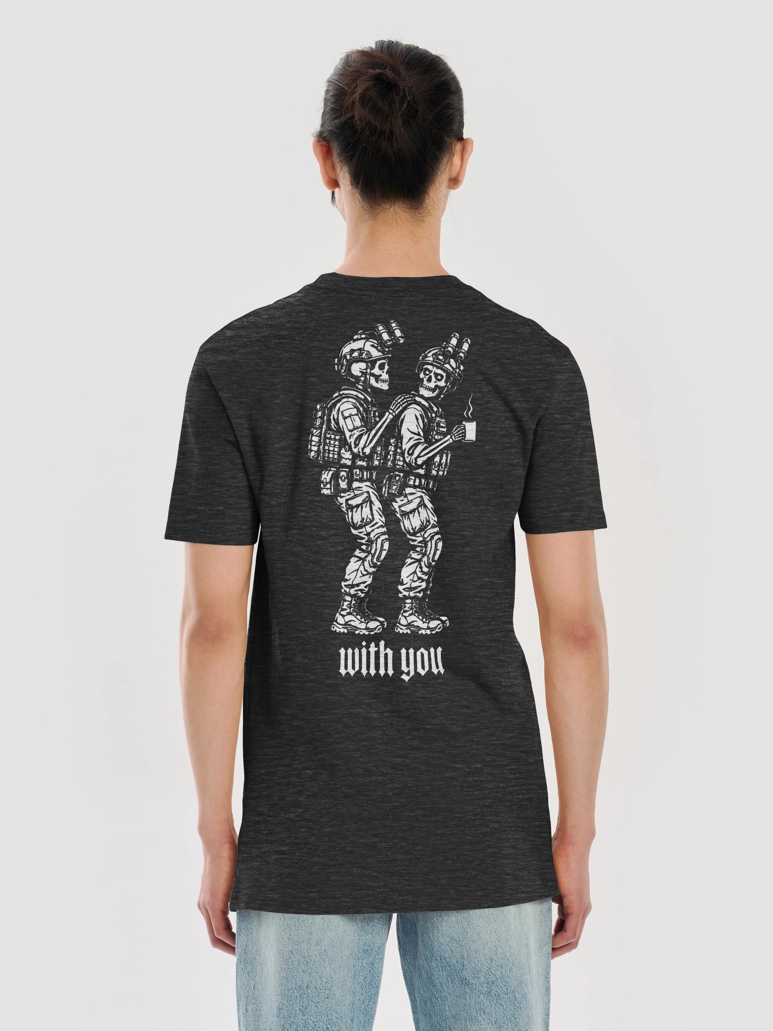 With You Tee – Heavyweight product image (6)