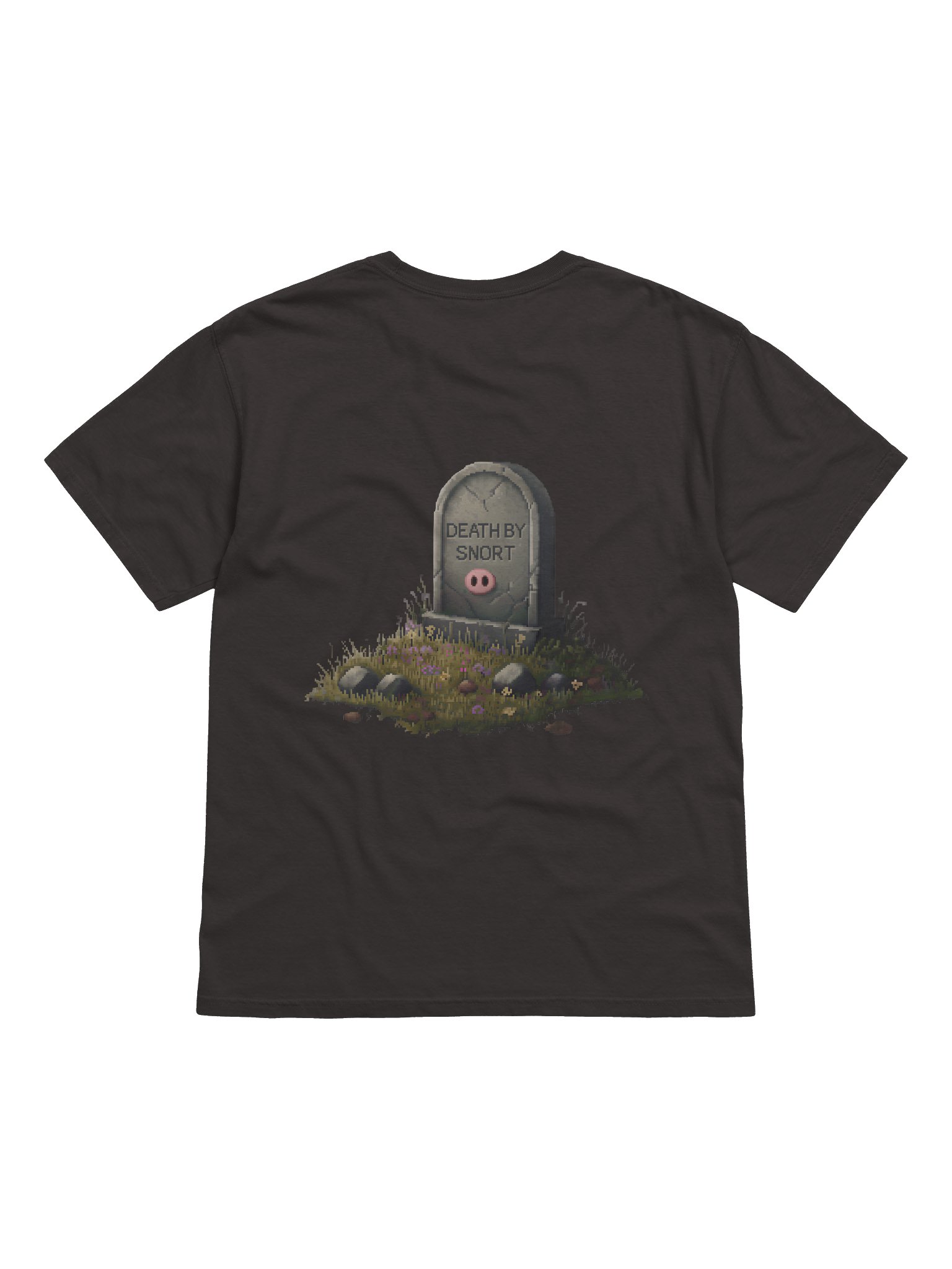DEATH BY SNORT UNISEX COTTON TEE product image (2)