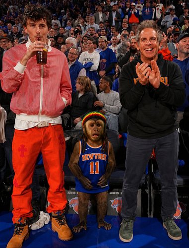 Pawned mi donkey for tickets #knicks #newyork